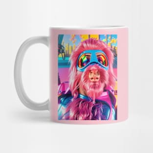 Hot Pink Dog in Doggles Mug